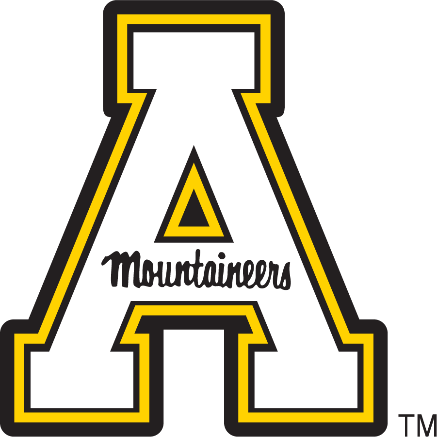 Appalachian State Mountaineers 1989-1999 Primary Logo diy DTF decal sticker